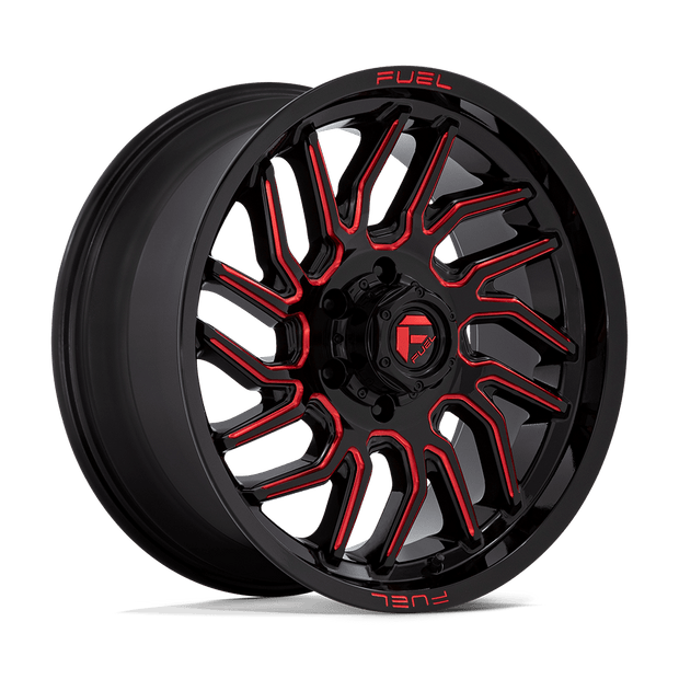 Fuel 1PC D808 Hurricane 20x9 6x139.7 G-BLK MILL-RT - D80820908457