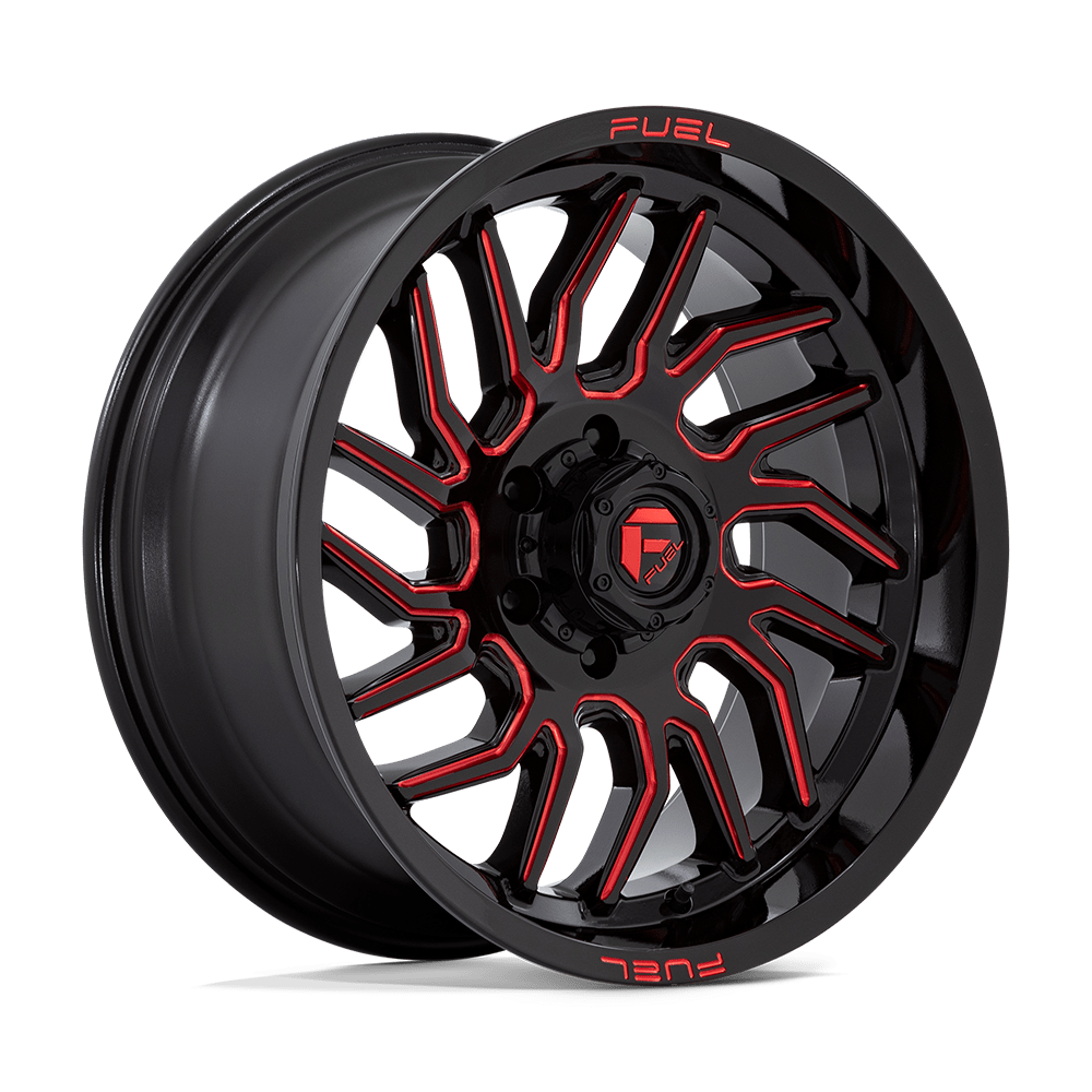Fuel 1PC D808 Hurricane 20x9 6x139.7 G-BLK MILL-RT - D80820908450