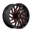 Fuel 1PC D808 Hurricane 20x9 6x139.7 G-BLK MILL-RT - D80820908450