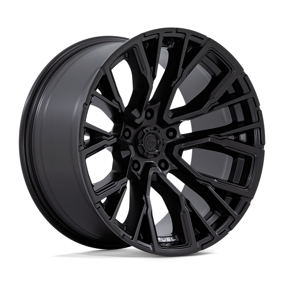 Fuel 1PC D847 Rebar 20x10 5x127 BLK-OUT - D84720007547