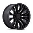 Fuel 1PC D847 Rebar 20x9 6x135 BLK-OUT - D84720908950