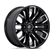 Fuel 1PC D849 Rebar 20x9 6x139.7 G-BLK-MILL - D84920908450