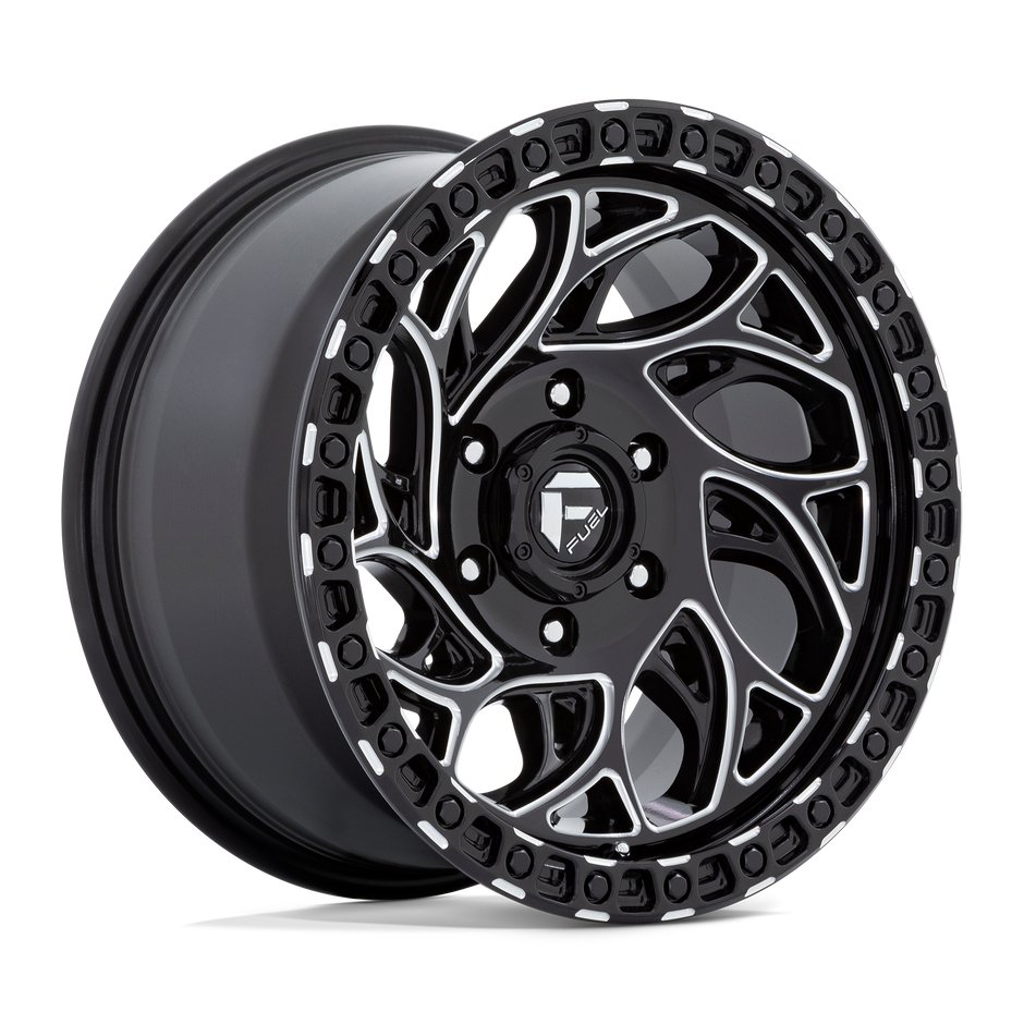 Fuel 1PC D840 Runner Or 17x9 5x127 G-BLK-MILL - D84017907545