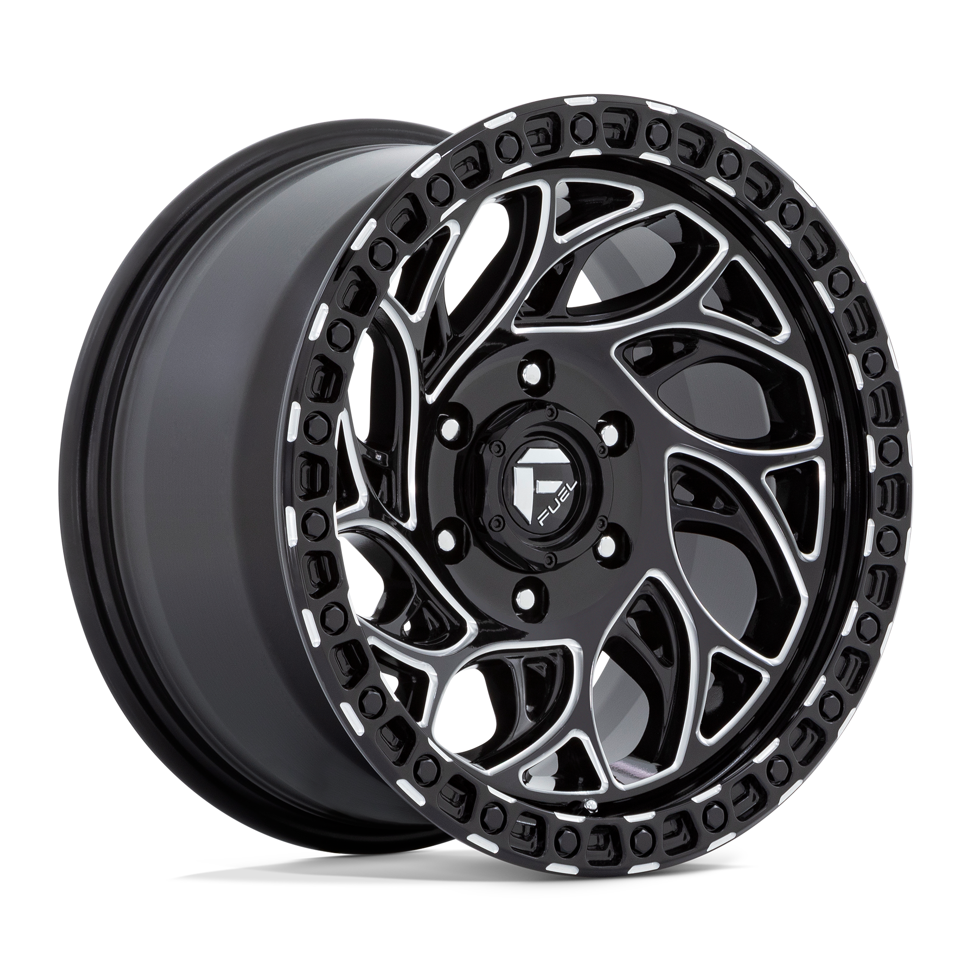Fuel 1PC D840 Runner Or 17x9 6x139.7 G-BLK-MILL - D84017908450