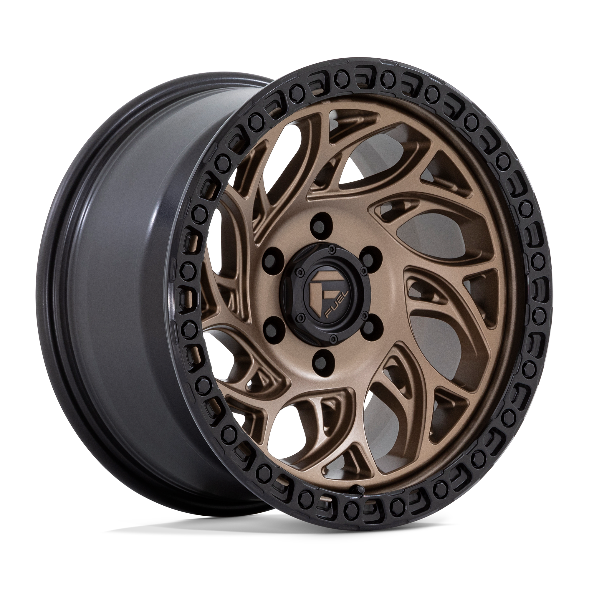Fuel 1PC D841 Runner Or 15x8 6x139.7 BRNZ-BLK-RG - D84115808337