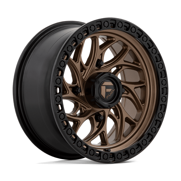 Fuel UTV D777 Runner UTV 15x7 4x156 BRZ BLK-RING - D7771570A543
