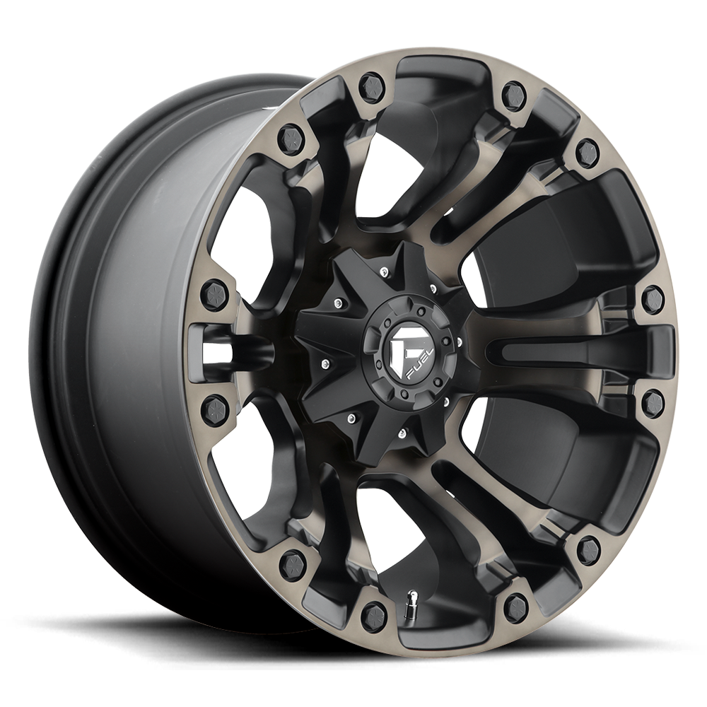 Fuel 1PC D569 Vapor 18x9 8x165.1 MT-BLK-DDT - D56918908257A