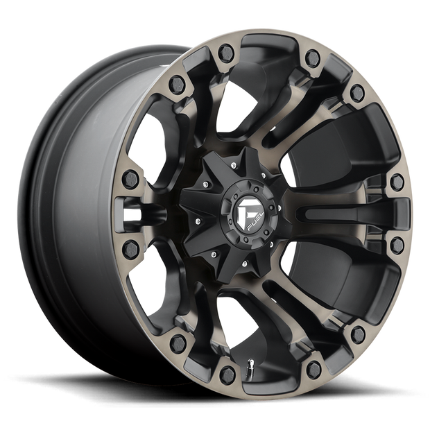 Fuel 1PC D569 Vapor 20x9 8x180 MT-BLK-DDT - D56920901850A