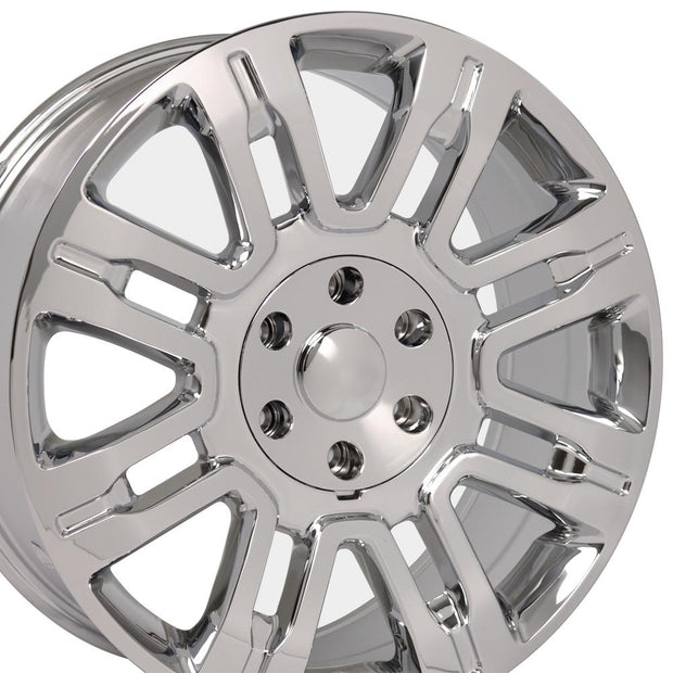OE Wheels 20" Replica FR98 fits Ford Expedition 20x8.5 Chrome - FR98-20085-6135-44C