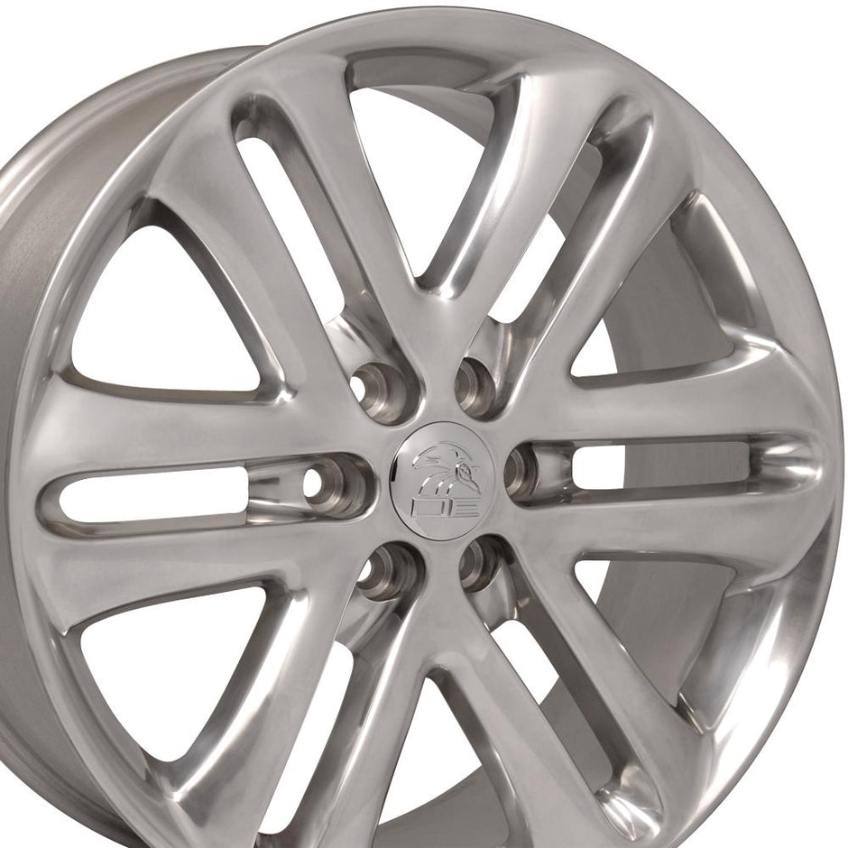 OE Wheels 22" Replica FR76 fits Ford F150 22x9 Polished - FR76-22090-6135-44P