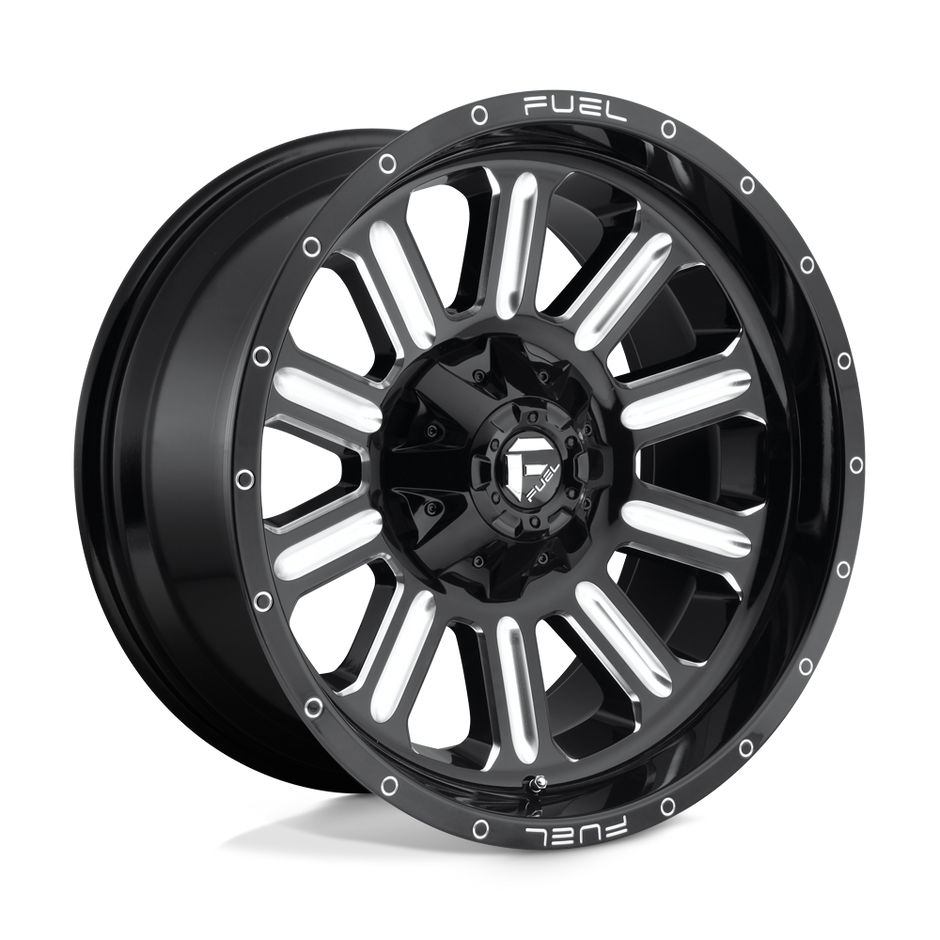 Fuel 1PC D620 Hardline 20x10 8x165.1 GL-BLK-MIL - D62020008247
