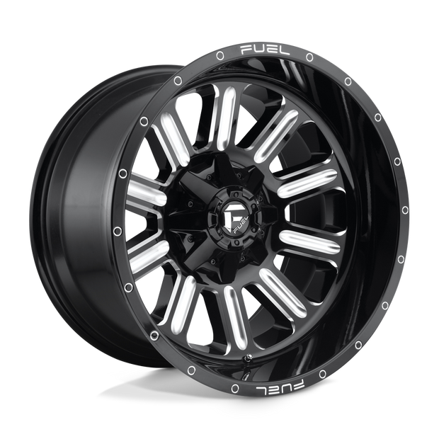 Fuel 1PC D620 Hardline 17x9 8x170 GL-BLK-MIL - D62017901750