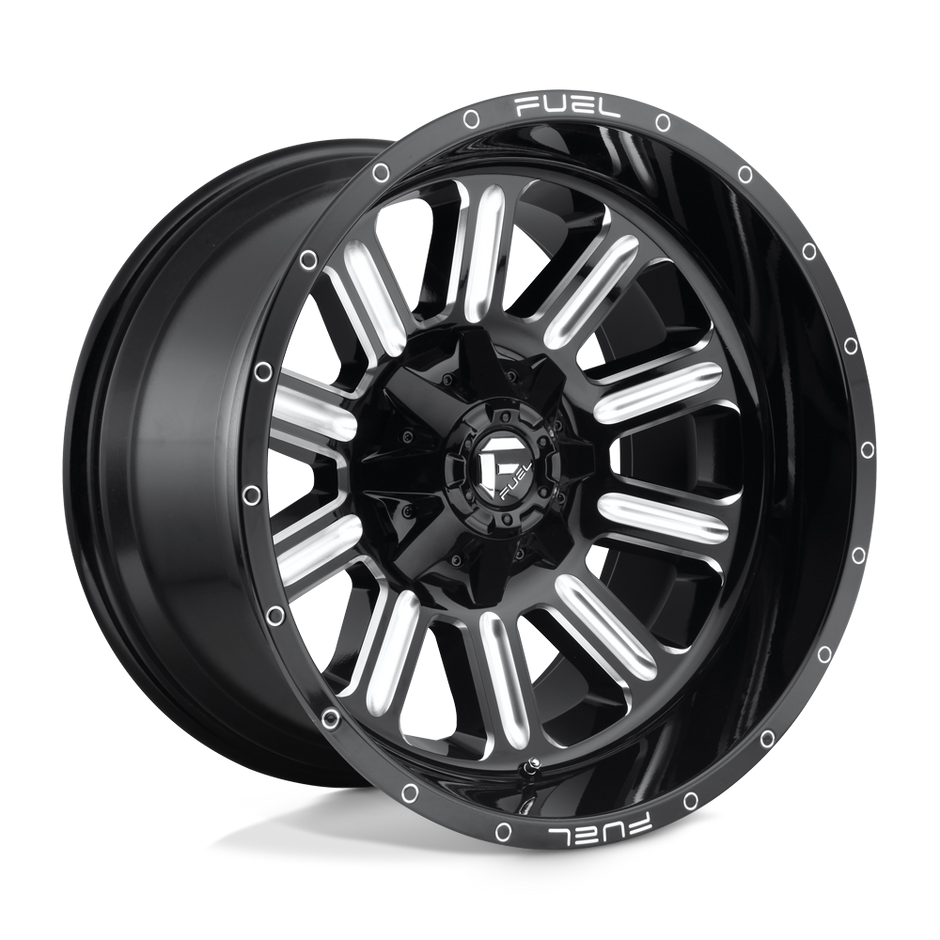 Fuel 1PC D620 Hardline 18x9 8x170 GL-BLK-MIL - D62018901750