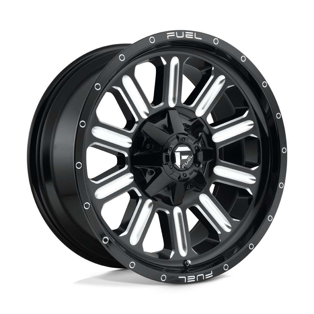 Fuel 1PC D620 Hardline 20x9 8x165.1 GL-BLK-MIL - D62020908250