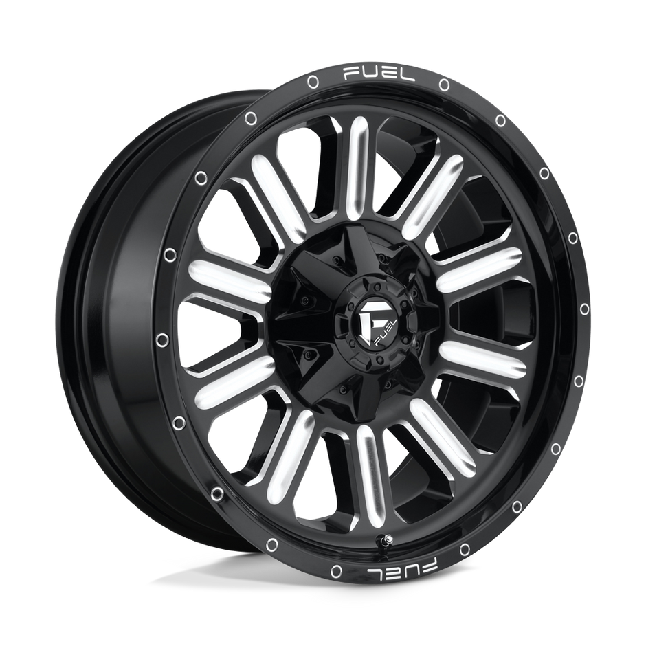Fuel 1PC D620 Hardline 20x9 8x165.1 GL-BLK-MIL - D62020908250
