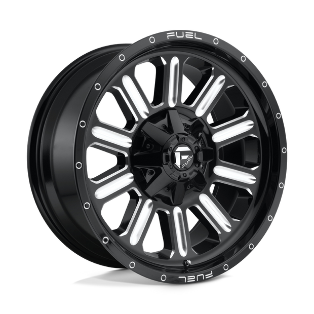 Fuel 1PC D620 Hardline 20x9 8x165.1 GL-BLK-MIL - D62020908250