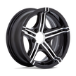 Helo HE1827 15x6 6x139.7 G-BLK MACH - HE182756060306N