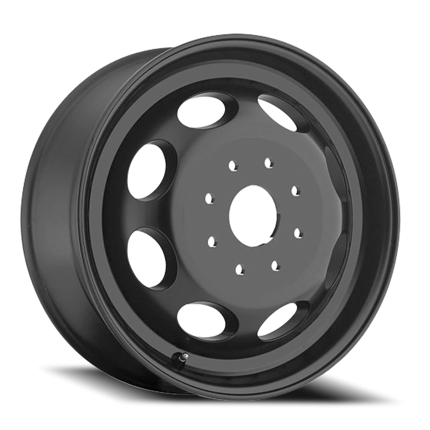 Vision Hauler 19.5x6.75 8x165.1 102mm Matte Black (Fits All Dodge/In 2019 Dodge added 8-200pcd for Rear/No Rivets) : 181Z9681MBIR121