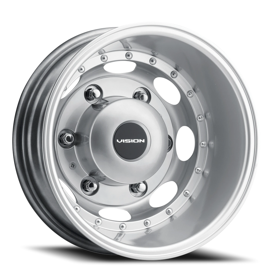 Vision Hauler 16x5.5 6x205 -126.05mm Hyper Silver : 181Z6526HSR161
