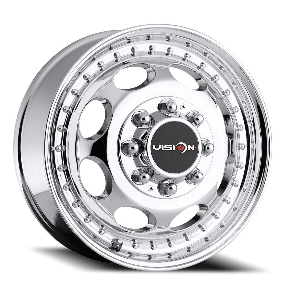 Vision Hauler 19.5x6.75 8x165.1 102mm Chrome : 181Z9681CF124