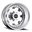 Vision Hauler 19.5x6.75 8x165.1 -143mm Chrome (Fits '88 to '98 Ford) : 181Z9681CR125
