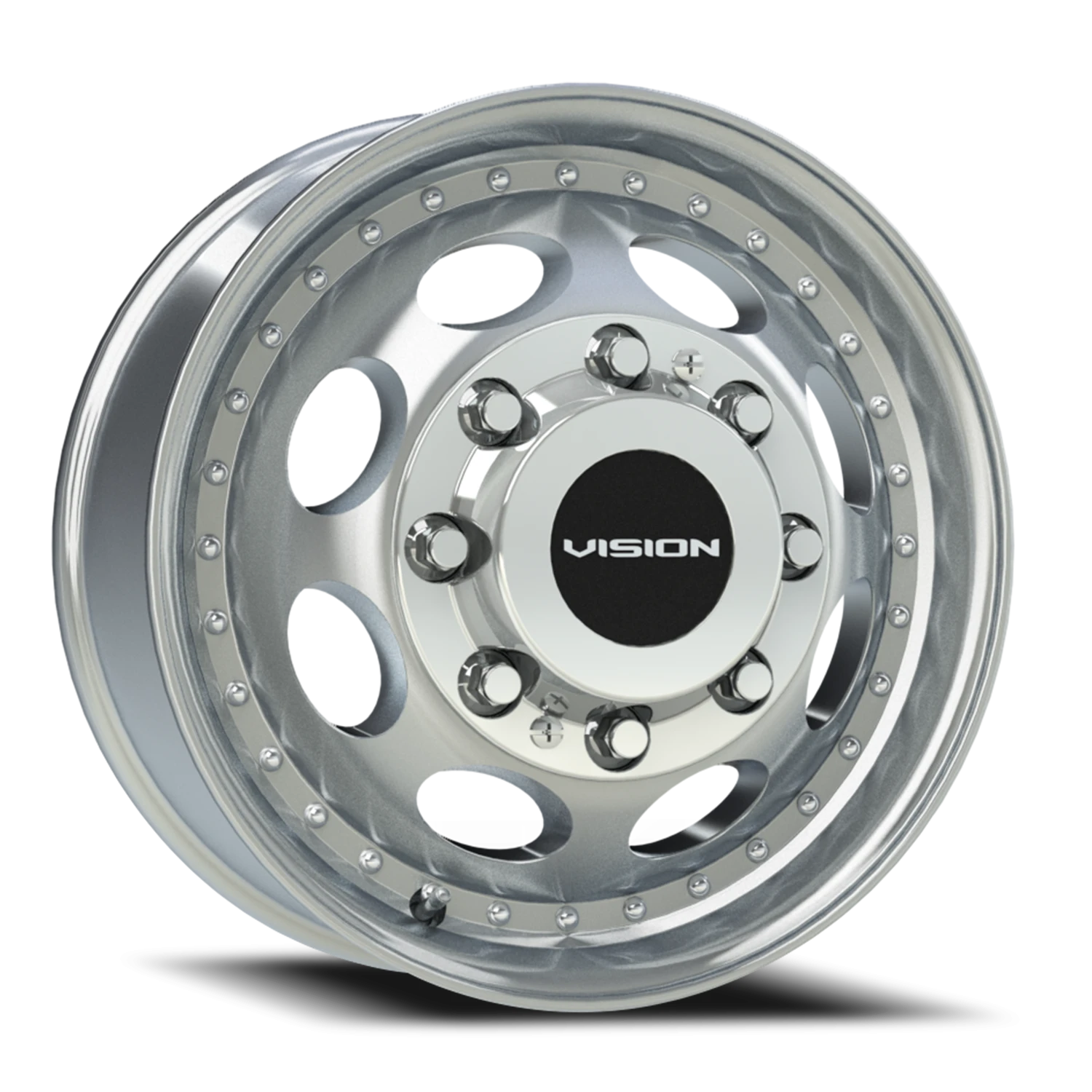 Vision Hauler 16x6 8x165.1 115mm Machined : 181Z6681MF