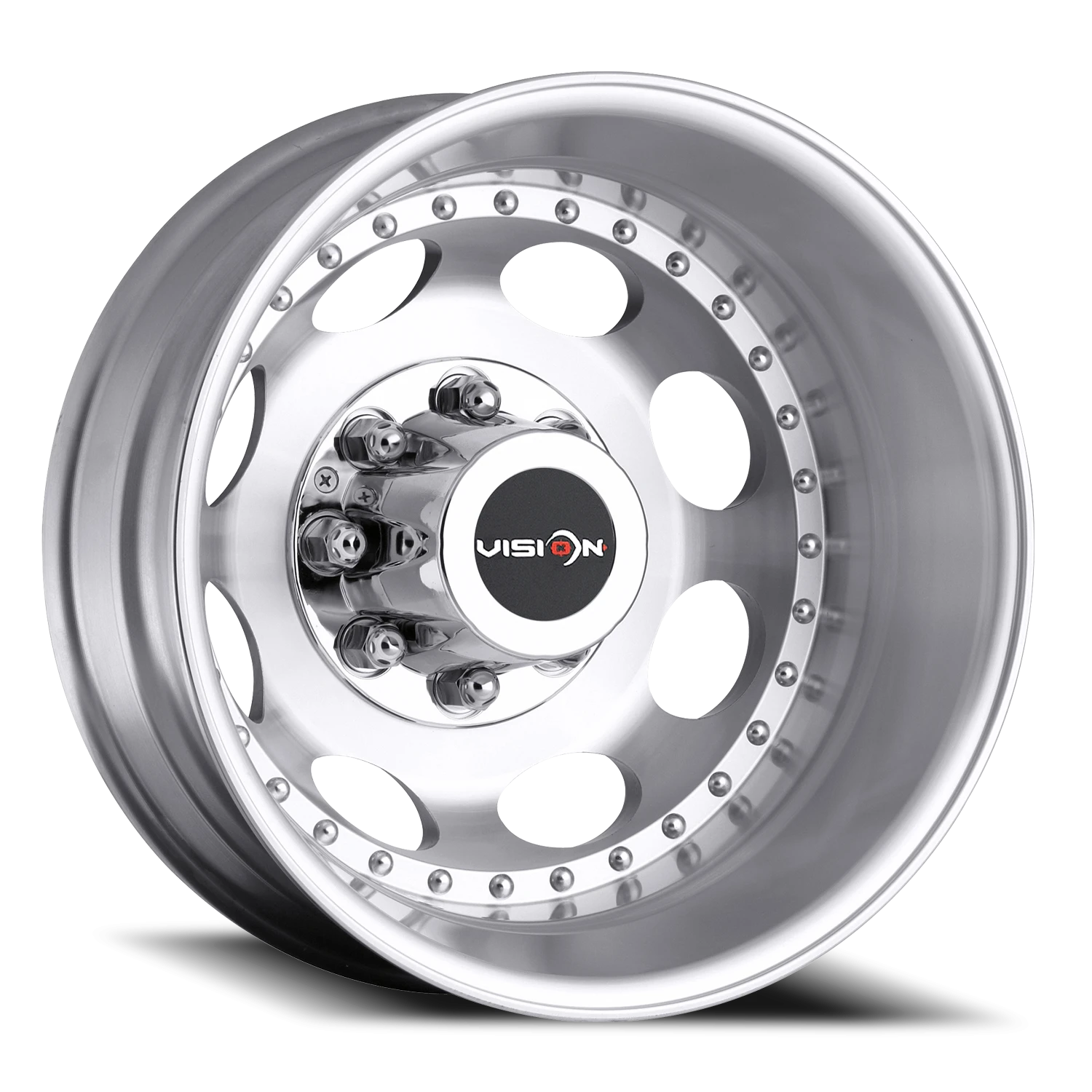 Vision Hauler 16x6 8x165.1 -137mm Machined : 181Z6681MR
