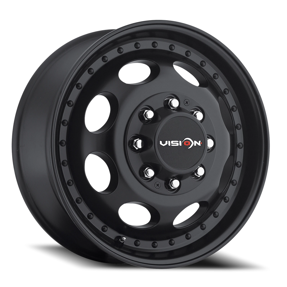Vision Hauler 16x6 8x170 115mm Matte Black : 181Z6670MBF