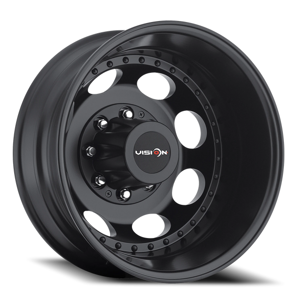 Vision Hauler 17x6.5 8x200 -143.35mm Matte Black : 181Z7680MBR142