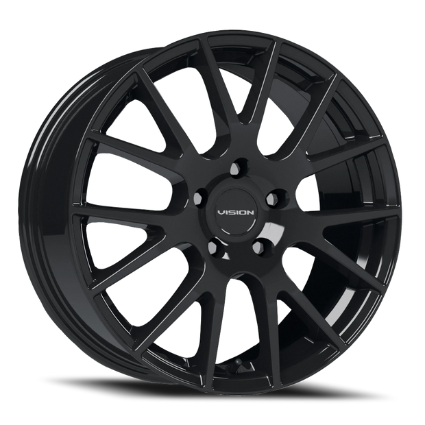 Vision Hellion 16x7 5x114.3 38mm Gloss Black : 18A6765GB38