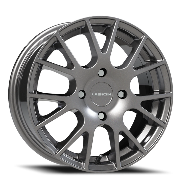 Vision Hellion 15x6.5 4x114.3 38mm Gunmetal : 18-5648GM38