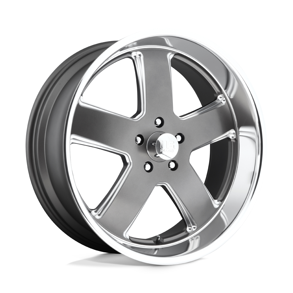 US Mag 1PC U118 Hustler 20x8 5x127 MT-GNMTL - U11820807345