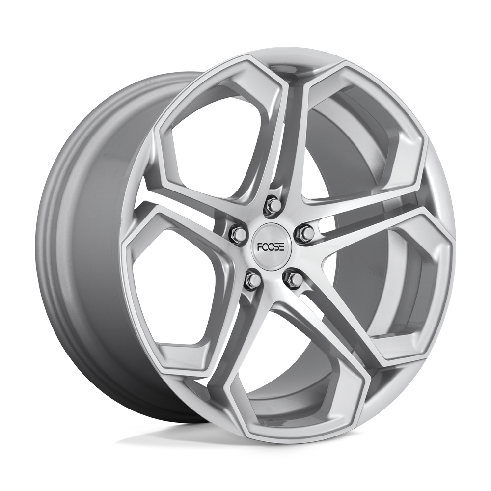 Foose 1PC F170 Impala 20x10.5 5x115 GL-SLVR-MACH - F170200590+20