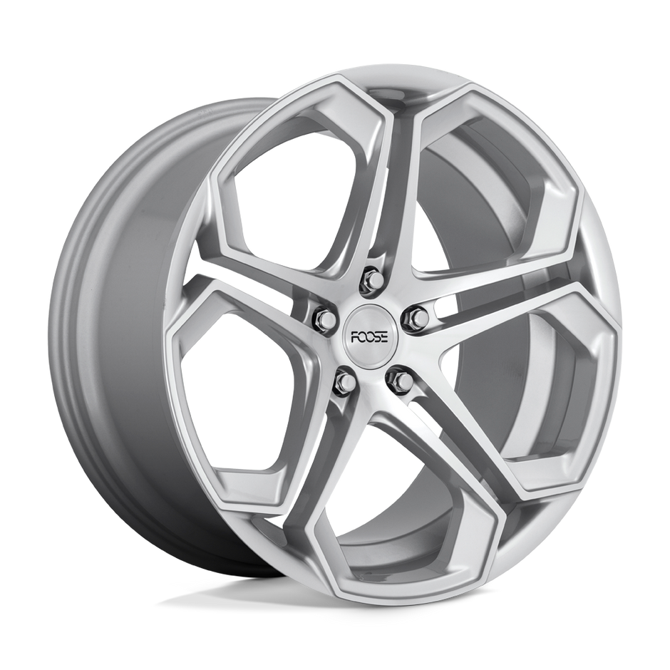 Foose 1PC F170 Impala 20x10.5 5x115 GL-SLVR-MACH - F170200590+20