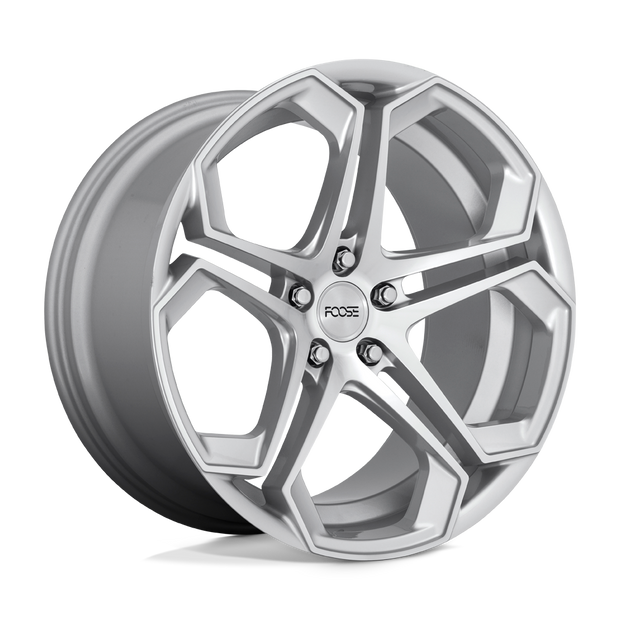 Foose 1PC F170 Impala 20x10.5 5x115 GL-SLVR-MACH - F170200590+20