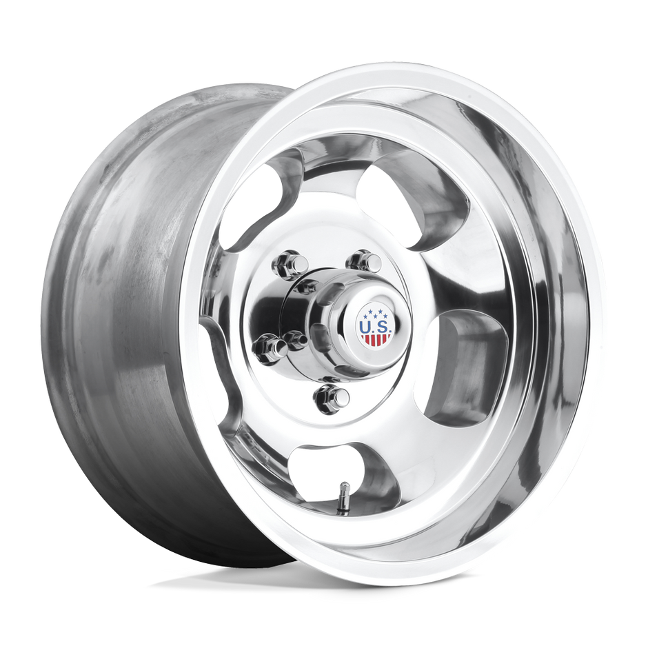 US Mag 1PC U101 Indy 15x5 5x120.65 HL-POLISH - U10115506125