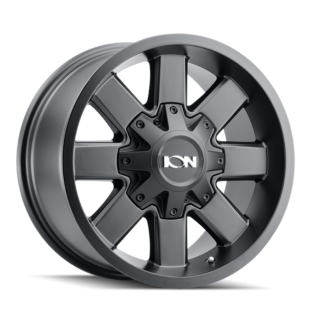 ION 141 141 SATIN BLACK 17X9 5-127/5-139.7 18MM 87MM - 141-7952B18
