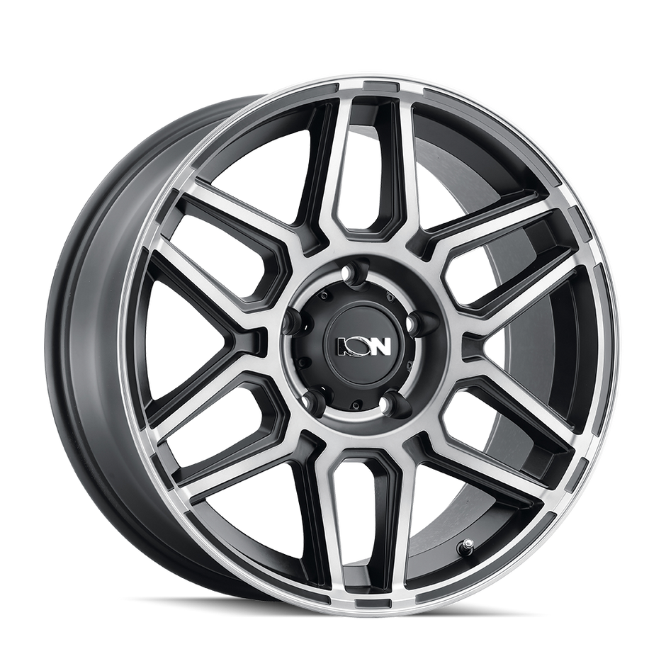 ION 146 146 MATTE BLACK W/MACHINED DART TINT 20X9 6-139.7 0MM 106MM