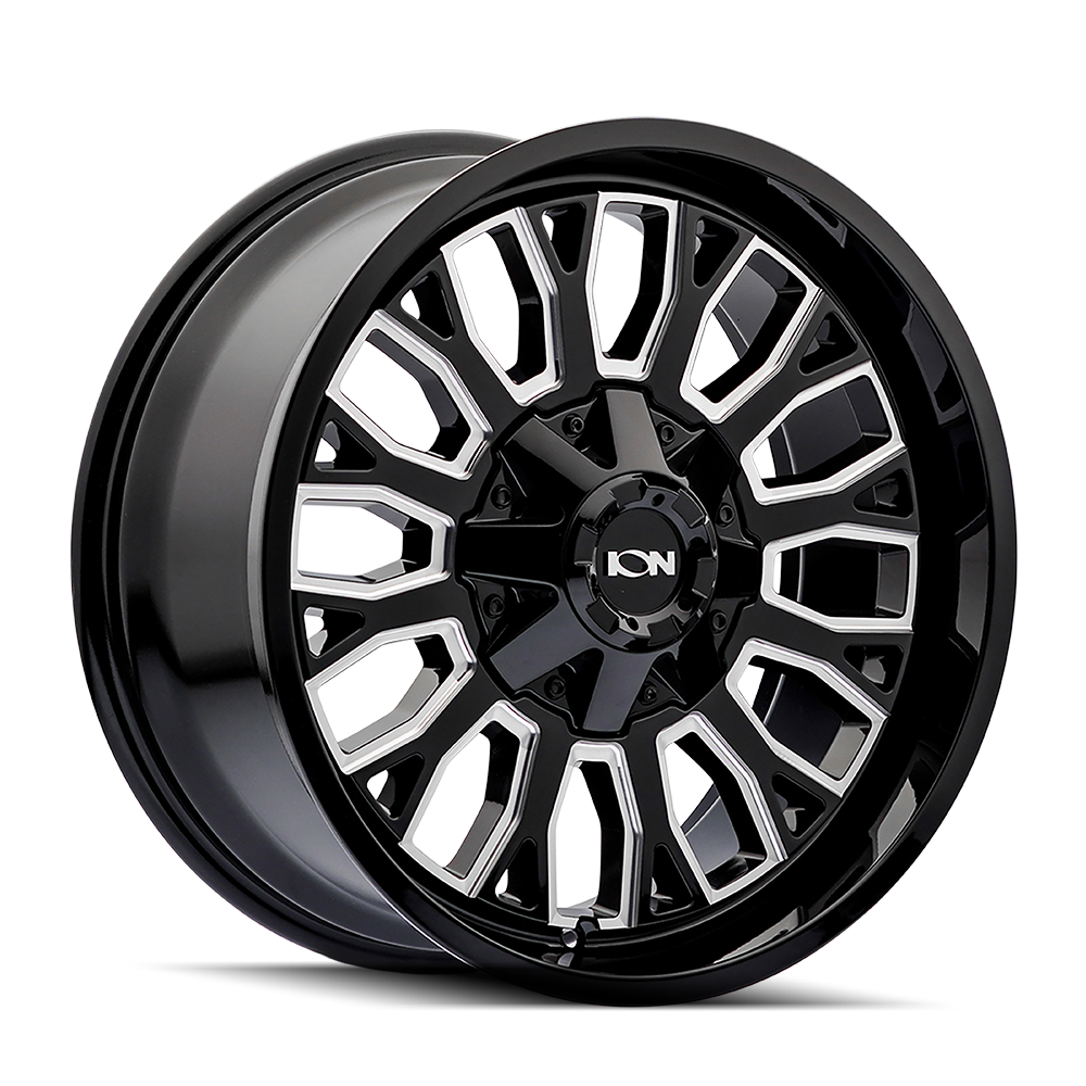ION 152 152 BLACK/MILLED 20X9 8-165.1 0MM 125.2MM