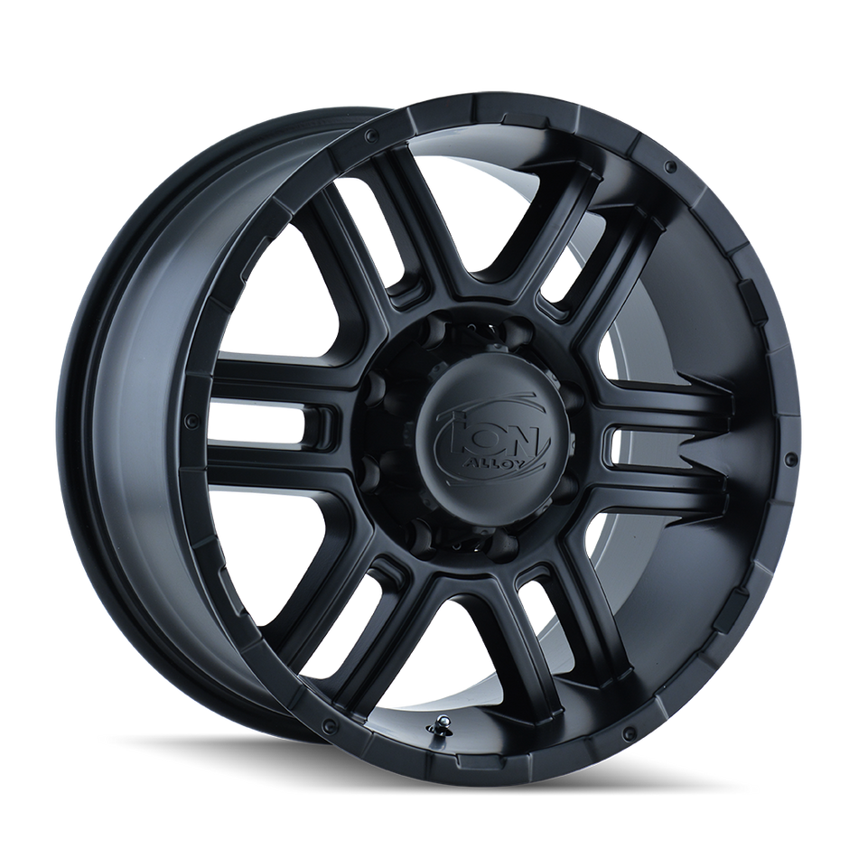 ION TYPE 179 MATTE BLACK 17X8 6-135 10MM 87MM