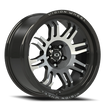 Vision Inferno 17x8.5 5x150 0mm Gloss Black Machined Face : 409-7850GBMF0