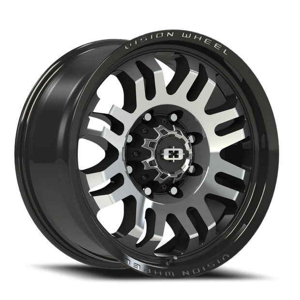 Vision Inferno 20x9.5 8x180 12mm Gloss Black Machined Face : 409-29587GBMF12