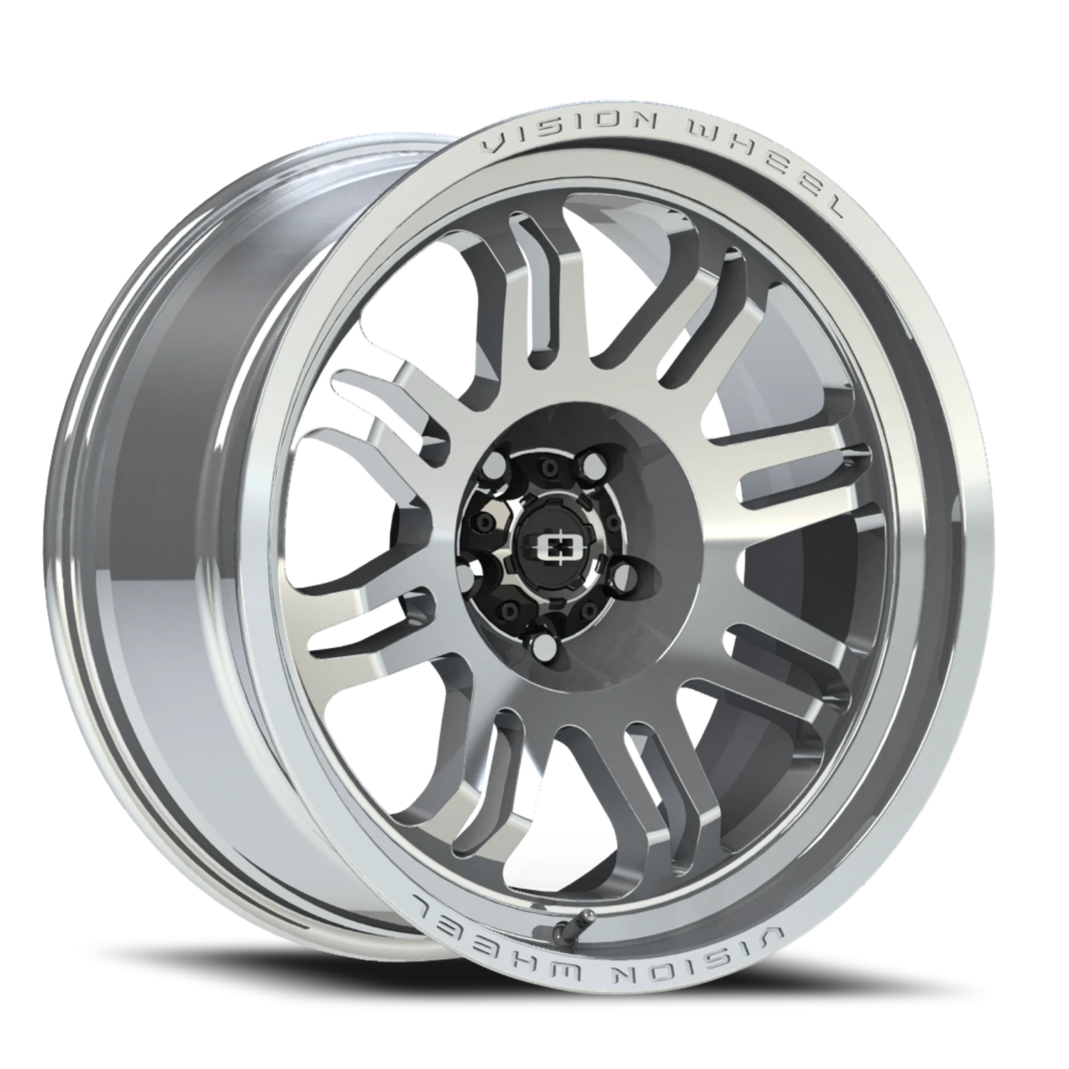 Vision Inferno 18x9.5 5x127 -18mm Milled Machine Face : 409-89573MMF-18