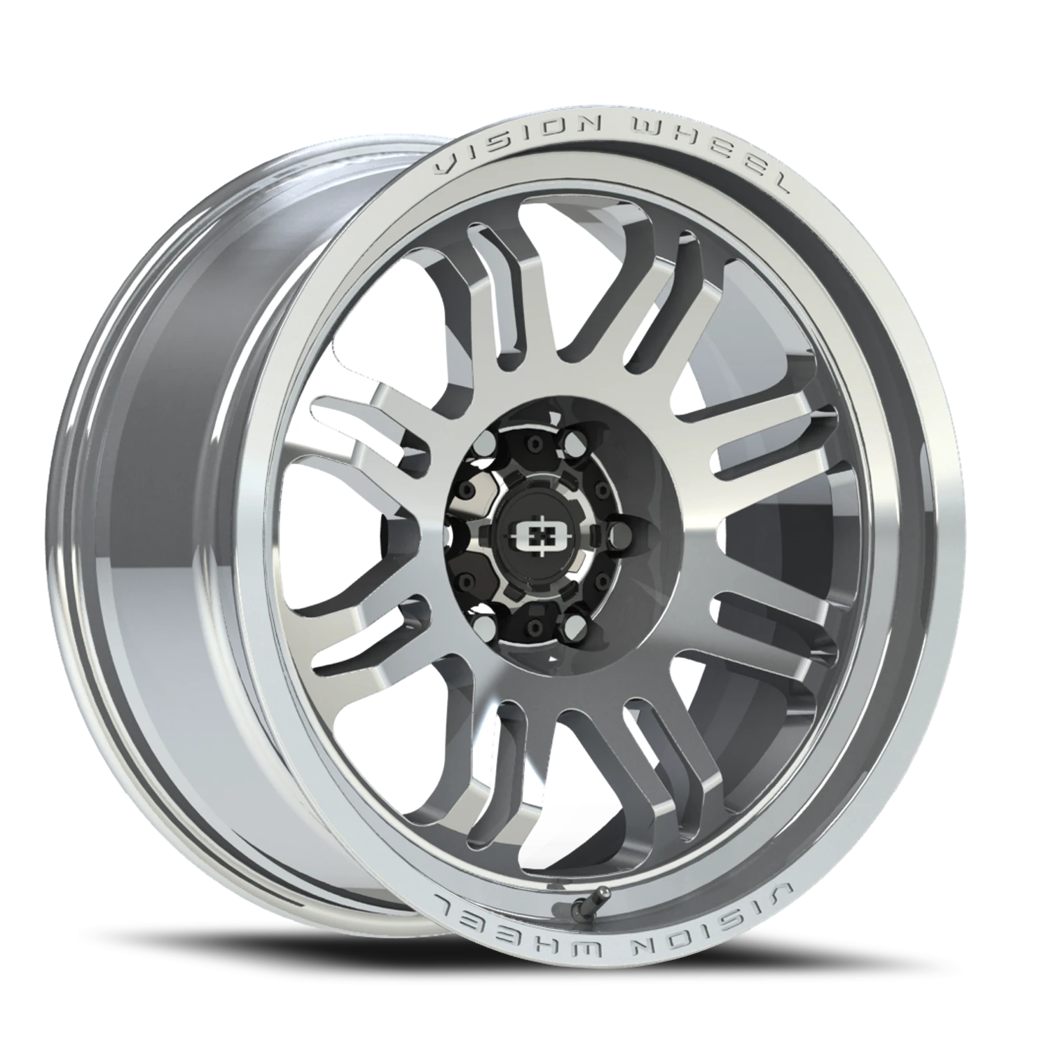 Vision Inferno 18x9 6x135 12mm Milled Machine Face : 409-8936MMF12
