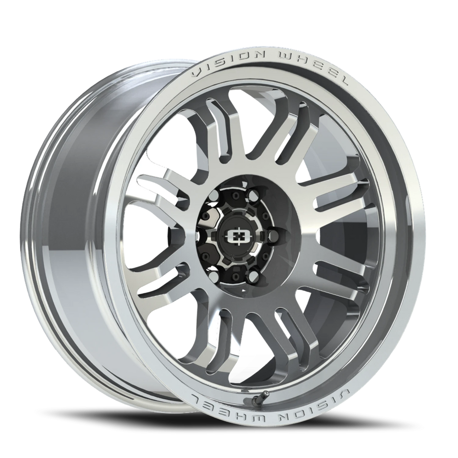 Vision Inferno 18x9 6x135 12mm Milled Machine Face : 409-8936MMF12