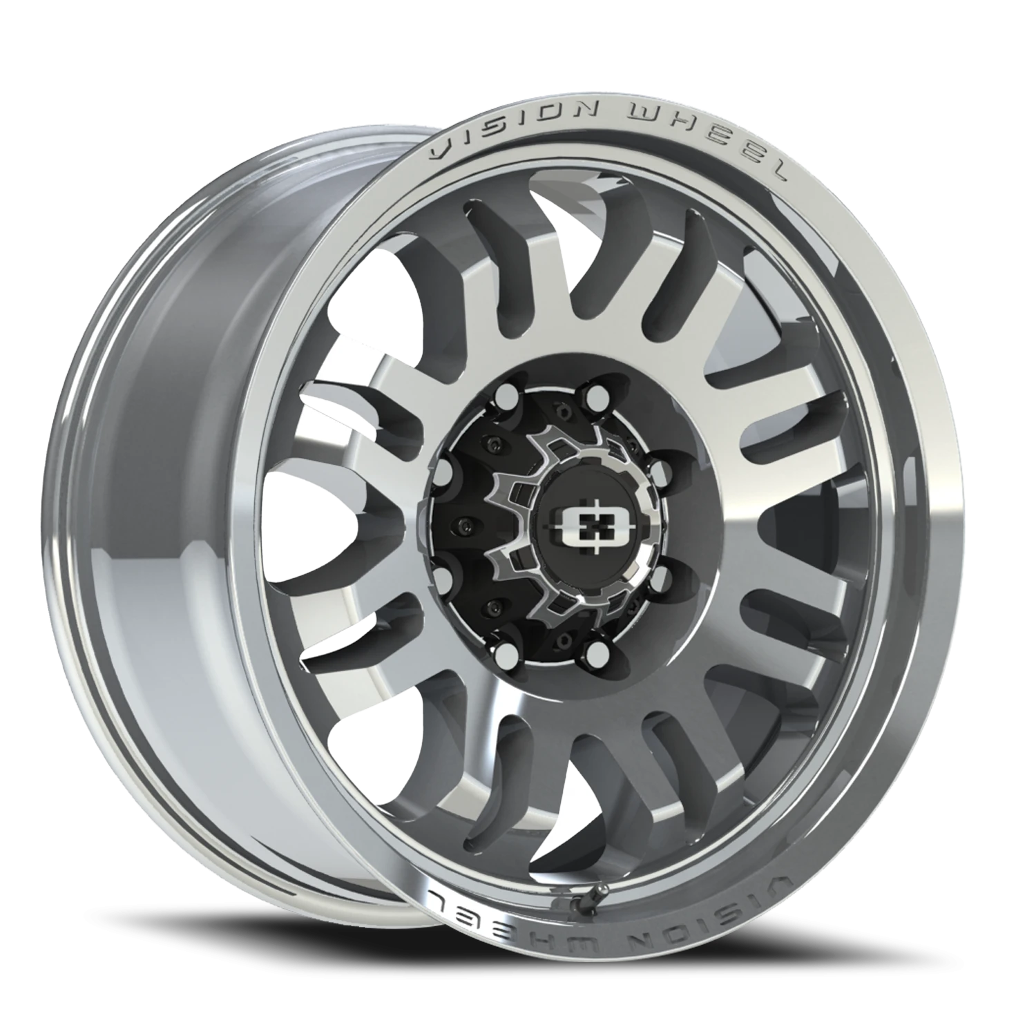Vision Inferno 18x9 8x165.1 12mm Milled Machine Face : 409-8981MMF12