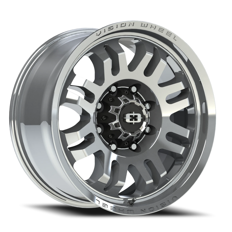 Vision Inferno 18x9 8x165.1 12mm Milled Machine Face : 409-8981MMF12