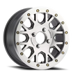 Vision Invader 15x6 4x115 32mm Gunmetal Machined Face and Ring (No Clear Coat) : GV8BL156115GMMF46NCC