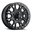 Vision Invader 15x6 4x136 38mm Satin Black (No Clear Coat) : GV8BLB156136SB48NCC