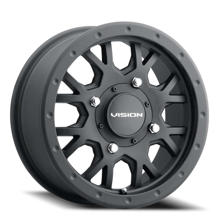 Vision Invader 15x6 4x136 38mm Satin Black : GV8A156136SB48